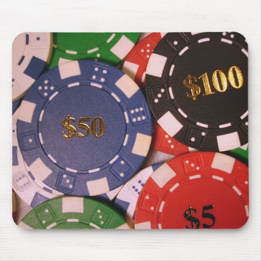 Poker bricht Mousepad ab (Vorne)