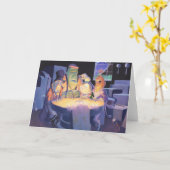 Poker Buddies Karte (Gelbe Blume)