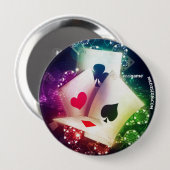 Poker Button (Vorne & Hinten)