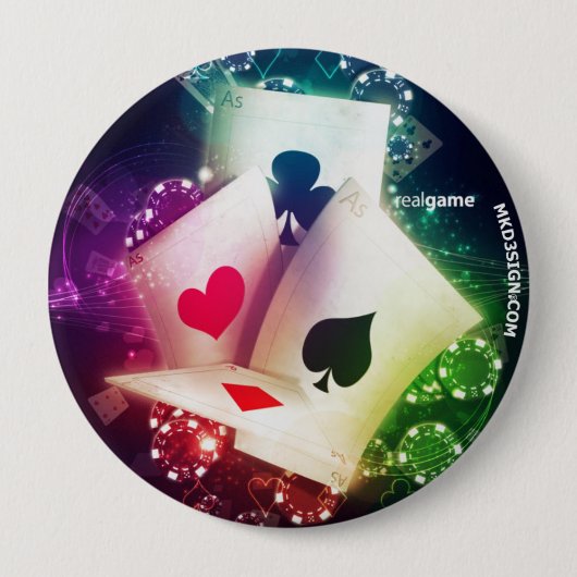Poker Button (Vorderseite)