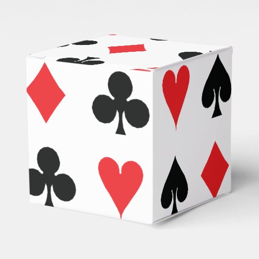 Poker-Card-Anzug Geschenkschachtel (Vorderseite)