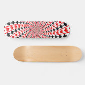 Poker Card Anzugs Spirale: Skateboard (Horizontal)