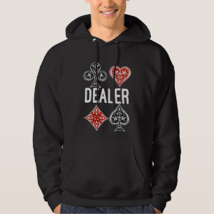 Poker Card Spielhändler Casino Lover Hoodie