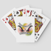 Poker Cards : Achten Sie auf Ihre eigenen (weißen) Spielkarten (Rückseite)
