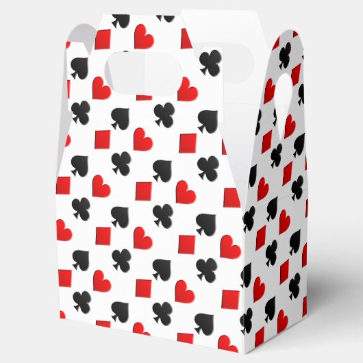 Poker Cards Anzugs Geschenkschachtel (Geöffnet)