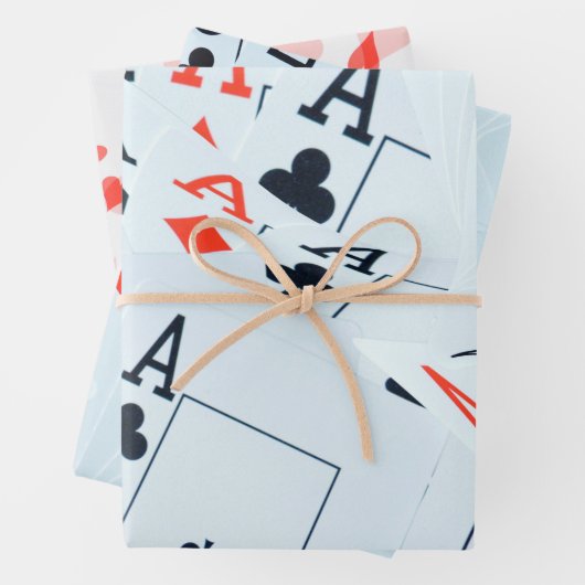 Poker Cards, Geschenkpapier-Set Geschenkpapier Set (Beispiel)