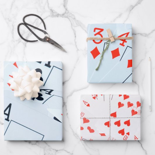 Poker Cards, Geschenkpapier-Set Geschenkpapier Set (Vorderseite)