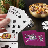 Poker Cards : Keine von Ihnen (lila) Spielkarten (In Situ)