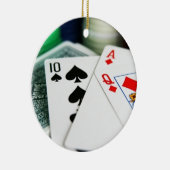 Poker Cards Keramikornament (Rechts)