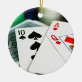 Poker Cards Keramikornament (Vorne)