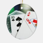 Poker Cards Keramikornament (Links)