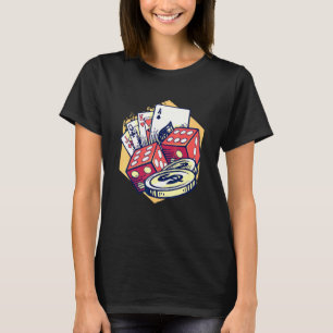 Poker Cards Money Card Game Player Alles in allem T-Shirt