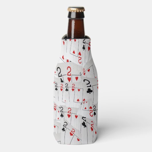 Poker Cards Nummer zwei, Flaschenkühler (Flaschenvorderseite)
