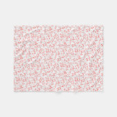 Poker Cards Royal Hearts Flush Pattern, Fleecedecke (Vorderseite (Horizontal))