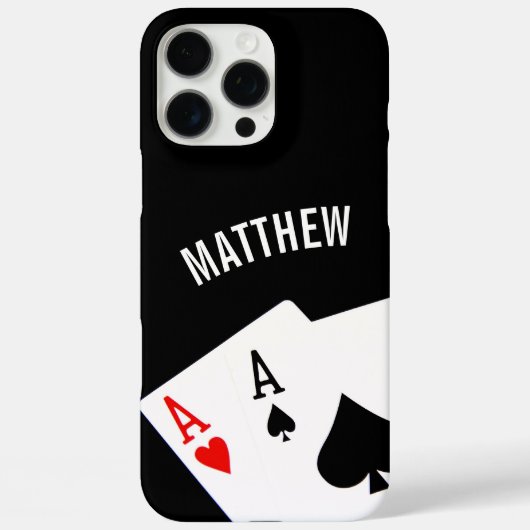 Poker Case-Mate iPhone Hülle (Rückseite)