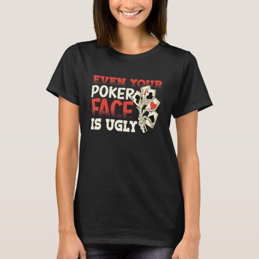 Poker Casino Poker Player Gambling Roulette Retire T-Shirt (Vorderseite)