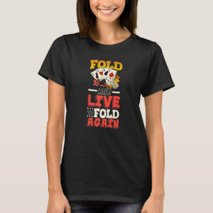 Poker Casino Poker Spieler Glücksspiel Roulette Ru T-Shirt
