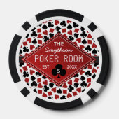 Poker Casino Pokerchips (Rückseite)