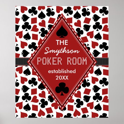 Poker Casino Poster (Vorne)