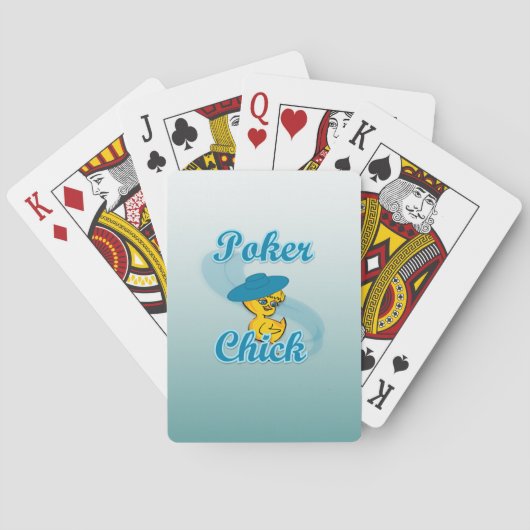 Poker Chick #3 Spielkarten (Rückseite)