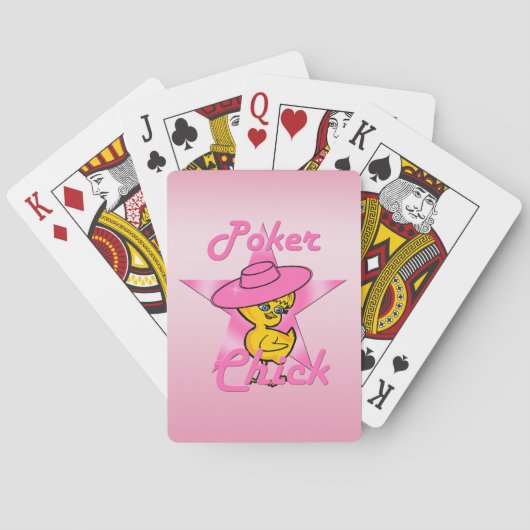 Poker Chick #8 Spielkarten (Rückseite)