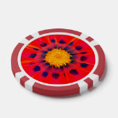 Poker-Chip ABSTRAKTE FLORA Pokerchips (Einzeln)