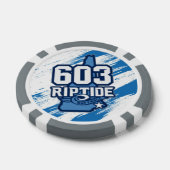 Poker-Chip "All in" Pokerchips (Einzeln)