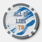 Poker-Chip "All in" Pokerchips (Rückseite)