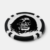 Poker-Chip des Grim-Sensenmanns (Wert "10") Pokerchips (Einzeln)