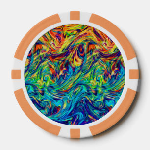 Poker Chip Fluid Colors