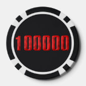 Poker-Chip für Boss 10000 Dollar Pokerchips (Rückseite)