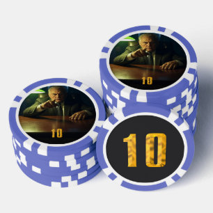 Poker-Chip für Boss 10 Dollar Pokerchips