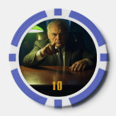 Poker-Chip für Boss 10 Dollar Pokerchips (Vorderseite)