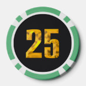 Poker-Chip für Boss 25 Dollar Pokerchips (Rückseite)