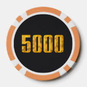 Poker-Chip für Boss 5000 Dollar Pokerchips (Rückseite)