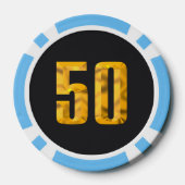 Poker-Chip für Boss 50 Dollar Pokerchips (Rückseite)