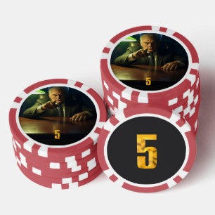 Poker-Chip für Boss 5 Dollar Pokerchips