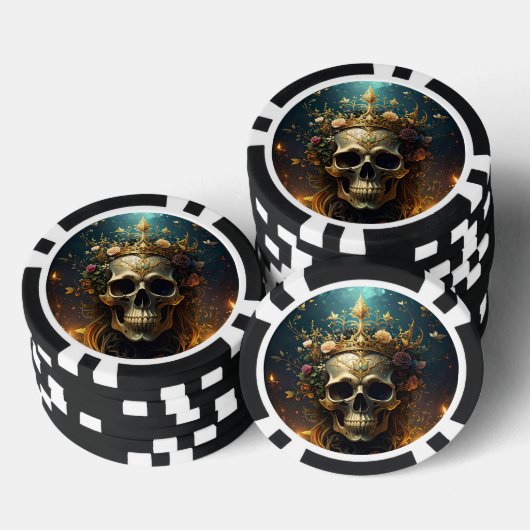 Poker-Chip für Dunkelwälder Pokerchips (Stapel)