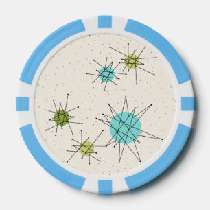Poker-Chip für Iconic Atomic Sternexplosionen Pokerchips