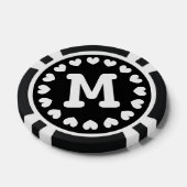 Poker-Chip für mit Monogramm Gastgeschenk Hochzeit Pokerchips (Einzeln)