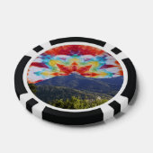 Poker Chip Gefärbte Krawatte Tamalpais Sky Design (Einzeln)
