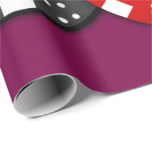 Poker-Chip Geschenkpapier (Rolleneckpunkt)