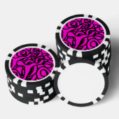 Poker-Chip lila Pokerchips (Stapel)