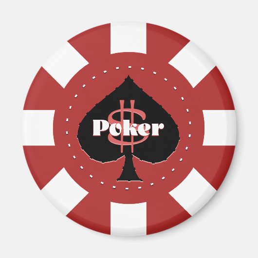 Poker Chip Magnet (Vorne)