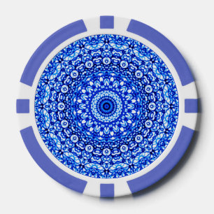 Poker Chip Mandala Mehndi Style G403