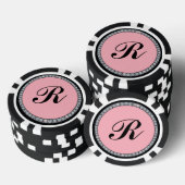 Poker-Chip mit Blindring Pokerchips (Stapel)