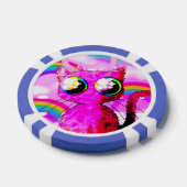 Poker-Chip mit rosa Kawaii Pokerchips (Einzeln)