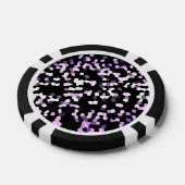 Poker Chip Mosaic Sparkley Texture (Einzeln)