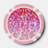 Poker Chip Mosaic Sparkley Texture (Rückseite)