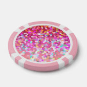 Poker Chip Mosaic Sparkley Texture (Einzeln)